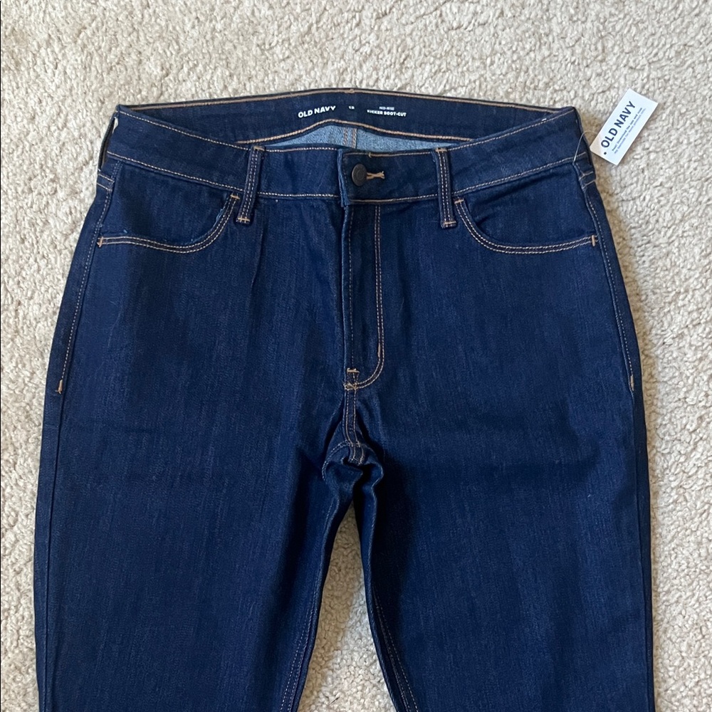 Old Navy Women's High Rise Dark Indigo Jeans